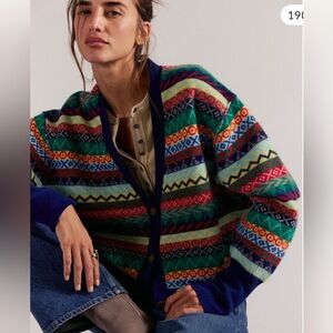 Free People Better Days Cashmere Cardigan NWT (Medium) Luxe Soft Thick
